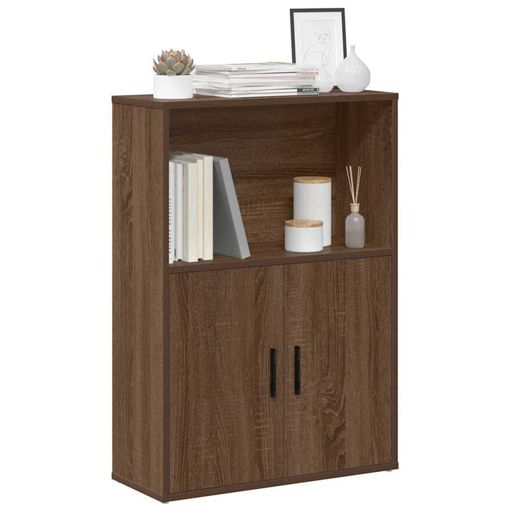 Bibliothèque Chêne 60X24X Bois D'ingénierie