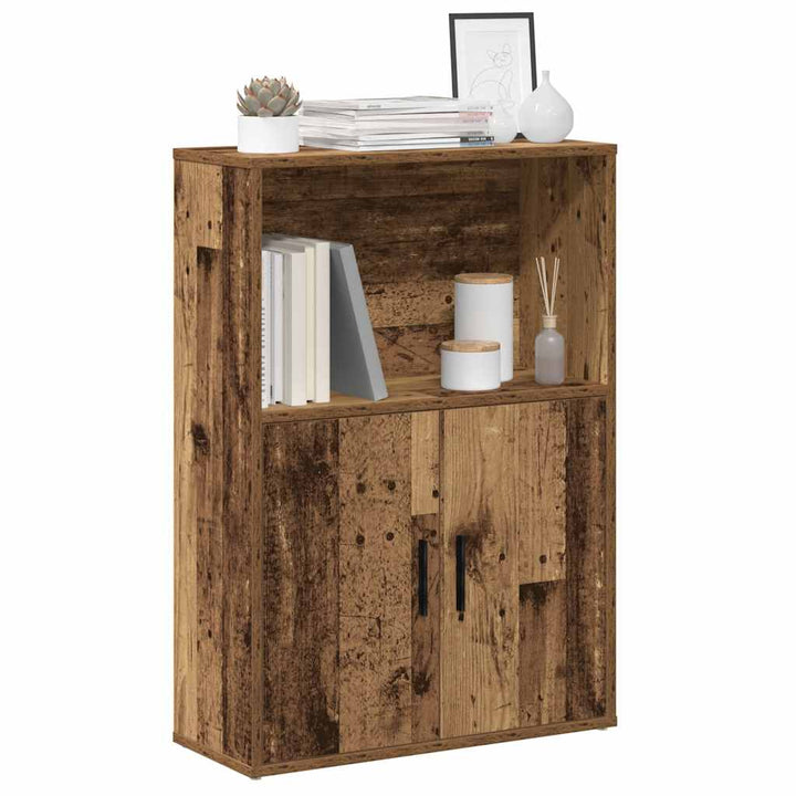 Bibliothèque Chêne 60X24X Bois D'ingénierie