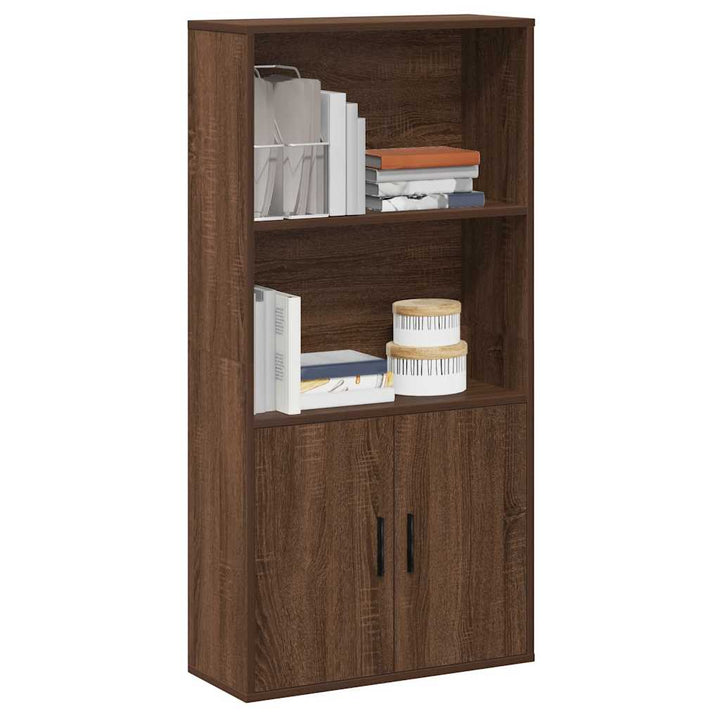 Bibliothèque Chêne 60X24X Bois D'ingénierie