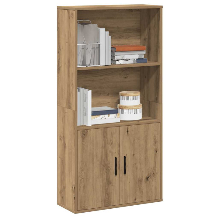 Bibliothèque Chêne 60X24X Bois D'ingénierie