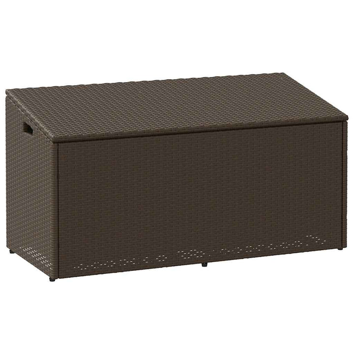 Boîte De Rangement De Jardin Résine Tressée