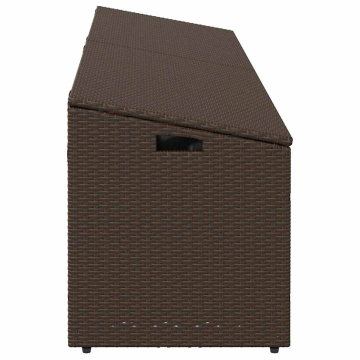 Boîte De Rangement De Jardin Résine Tressée