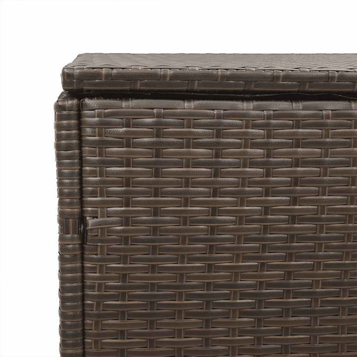 Boîte De Rangement De Jardin Résine Tressée