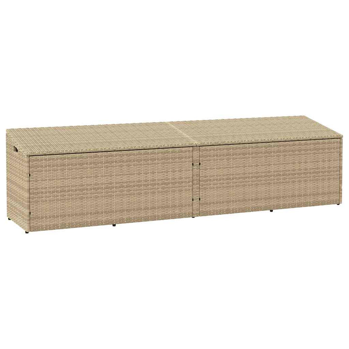 Boîte De Rangement De Jardin Résine Tressée