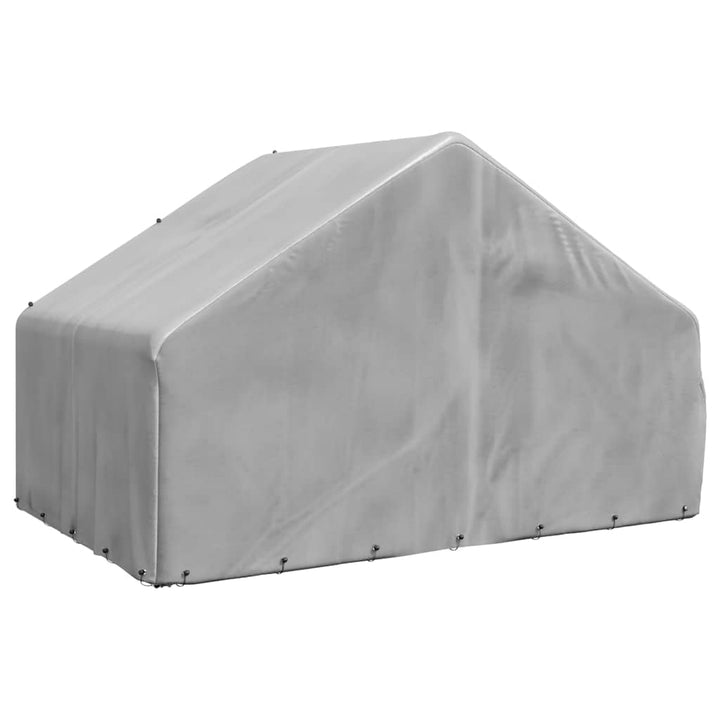 Chenil D'extérieur Pour Chiens Housse 3X2X1,9 M Acier Galvanisé