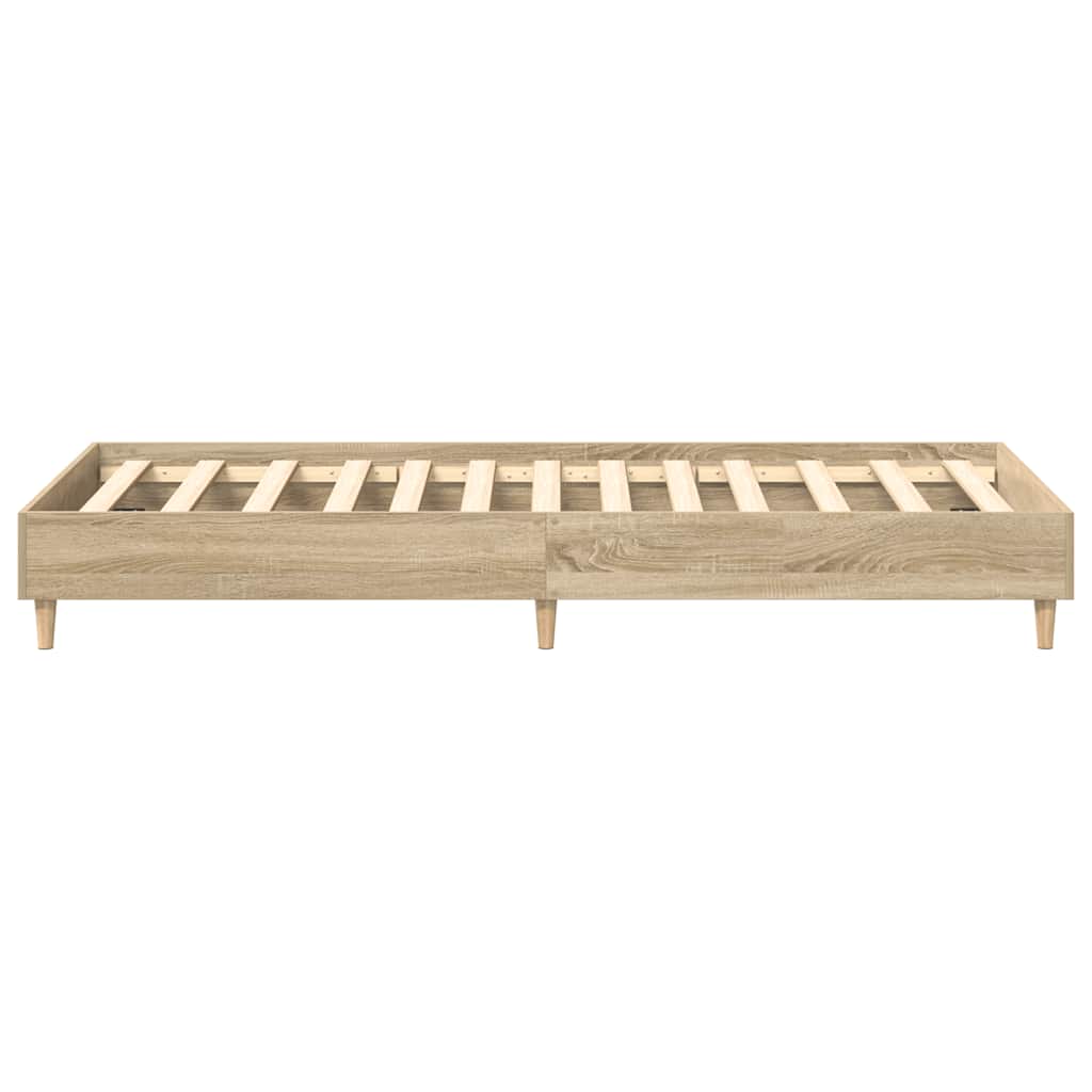 Cadre De Lit Sans Matelas Chêne Sonoma