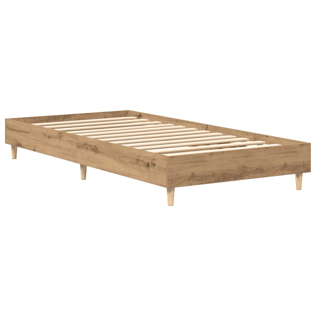 Cadre De Lit Sans Matelas Chêne Artisanal Artisian Oak