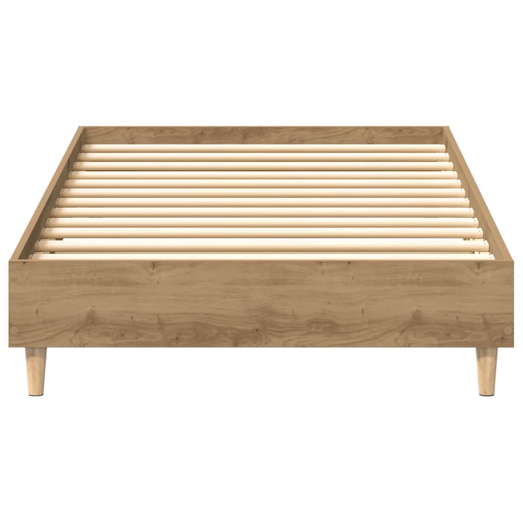 Cadre De Lit Sans Matelas Chêne Artisanal Artisian Oak