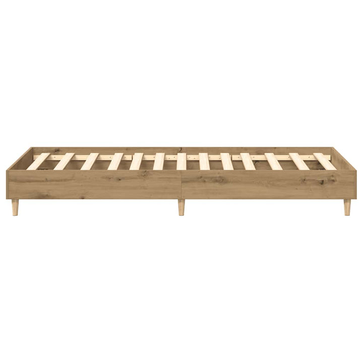 Cadre De Lit Sans Matelas Chêne Artisanal Artisian Oak