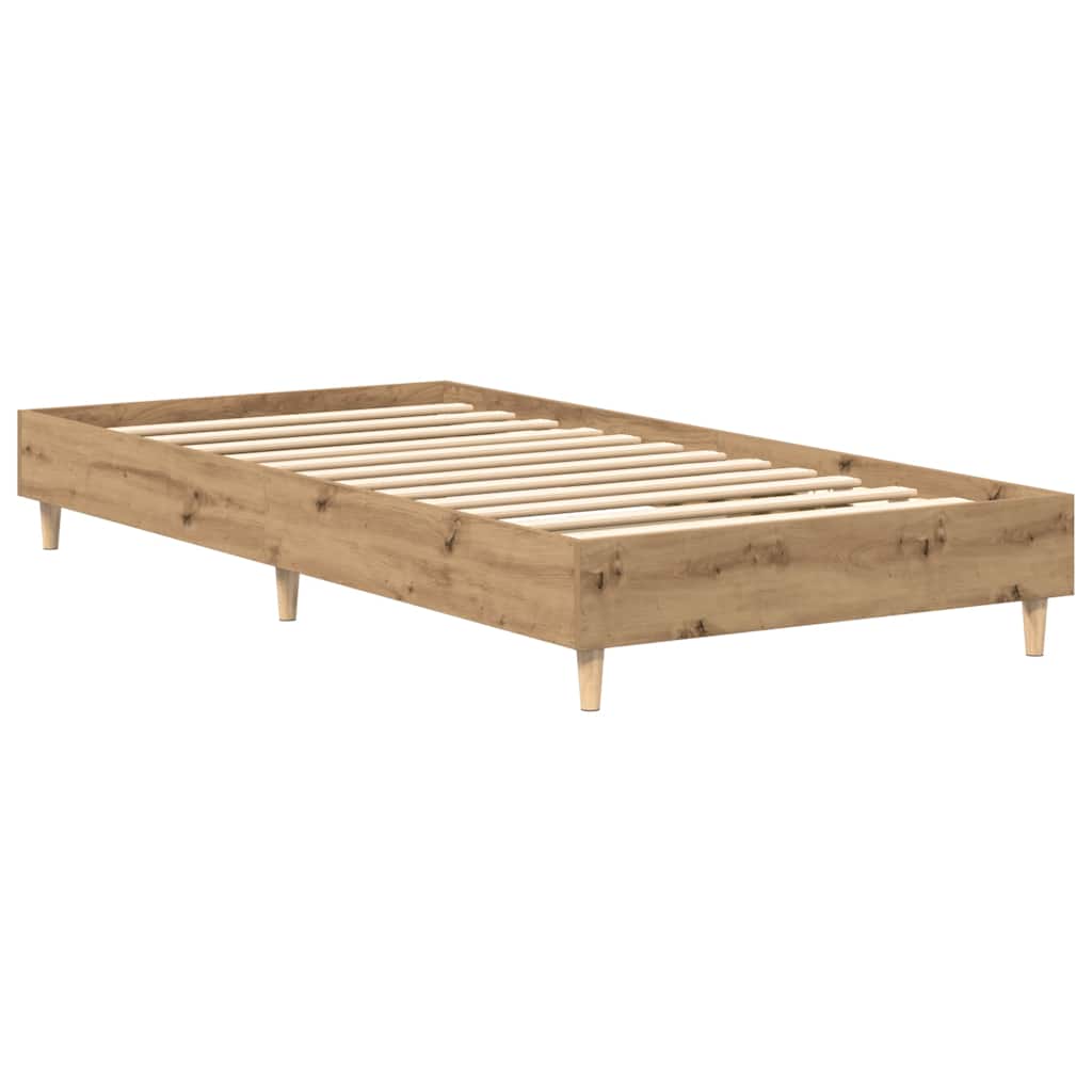 Cadre De Lit Sans Matelas Chêne Artisanal Artisian Oak