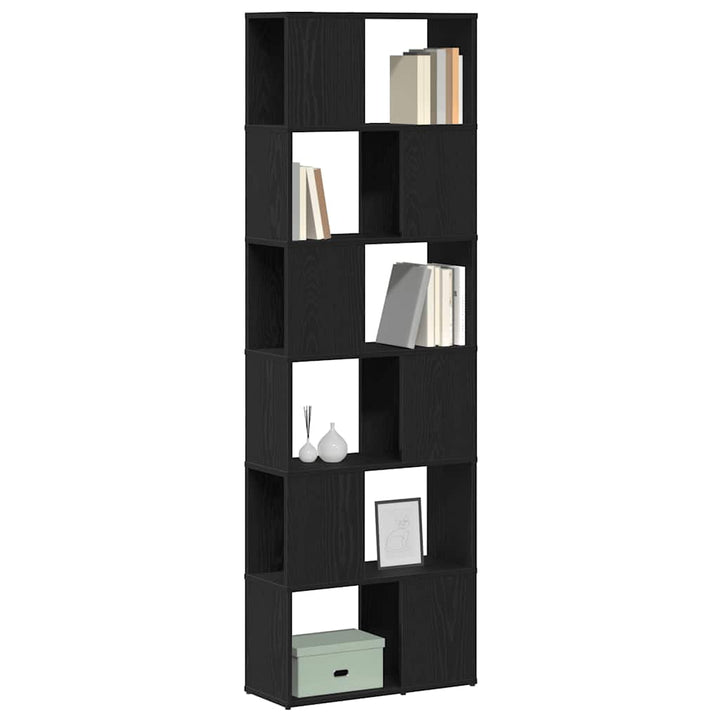 Bibliothèque/Séparateur De Pièce Chêne Noir