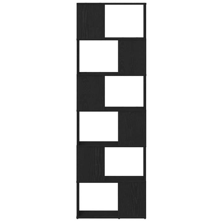 Bibliothèque/Séparateur De Pièce Chêne Noir