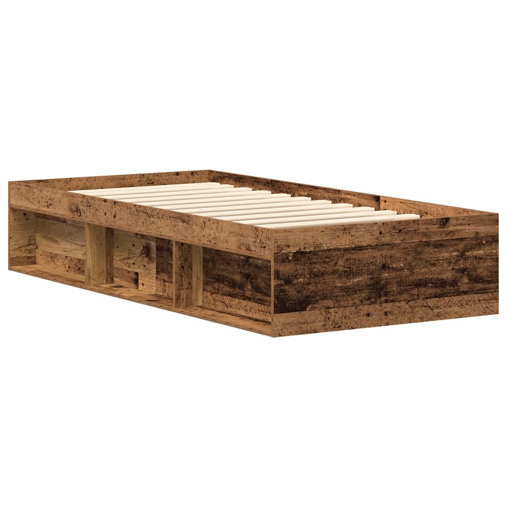 Cadre De Lit Sans Matelas Bois Ingénierie Vieux Bois