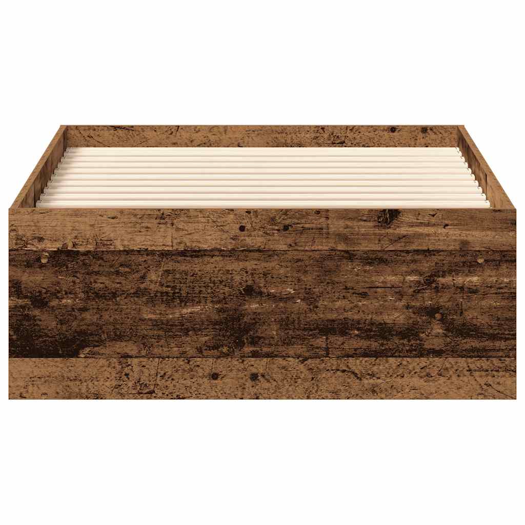 Cadre De Lit Sans Matelas Bois Ingénierie Vieux Bois