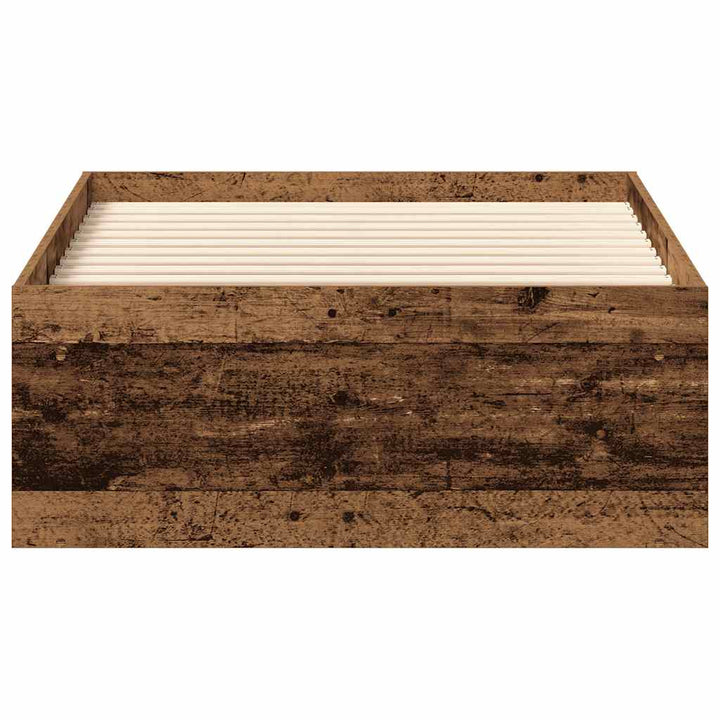 Cadre De Lit Sans Matelas Bois Ingénierie Vieux Bois