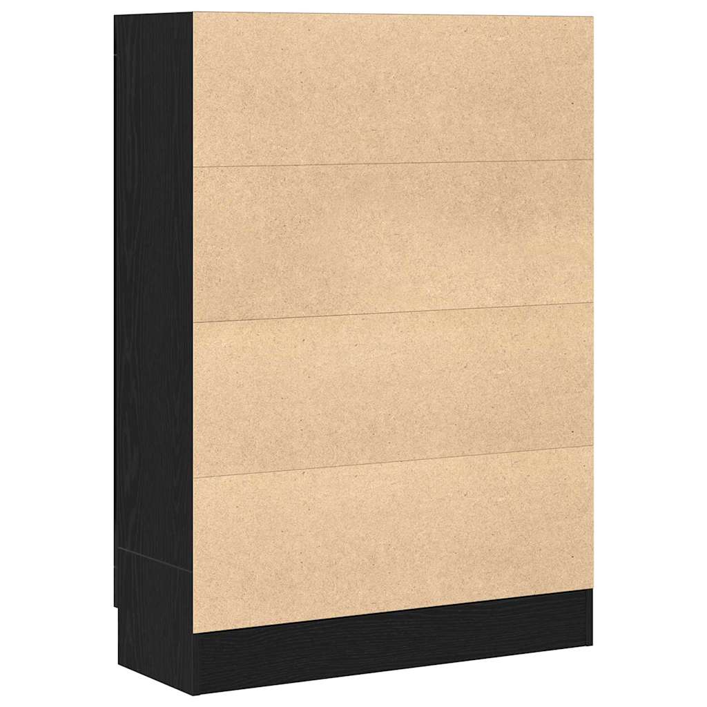 Bibliothèque En - 82,5 X 30,5 X , En Bois D'ingénierie.