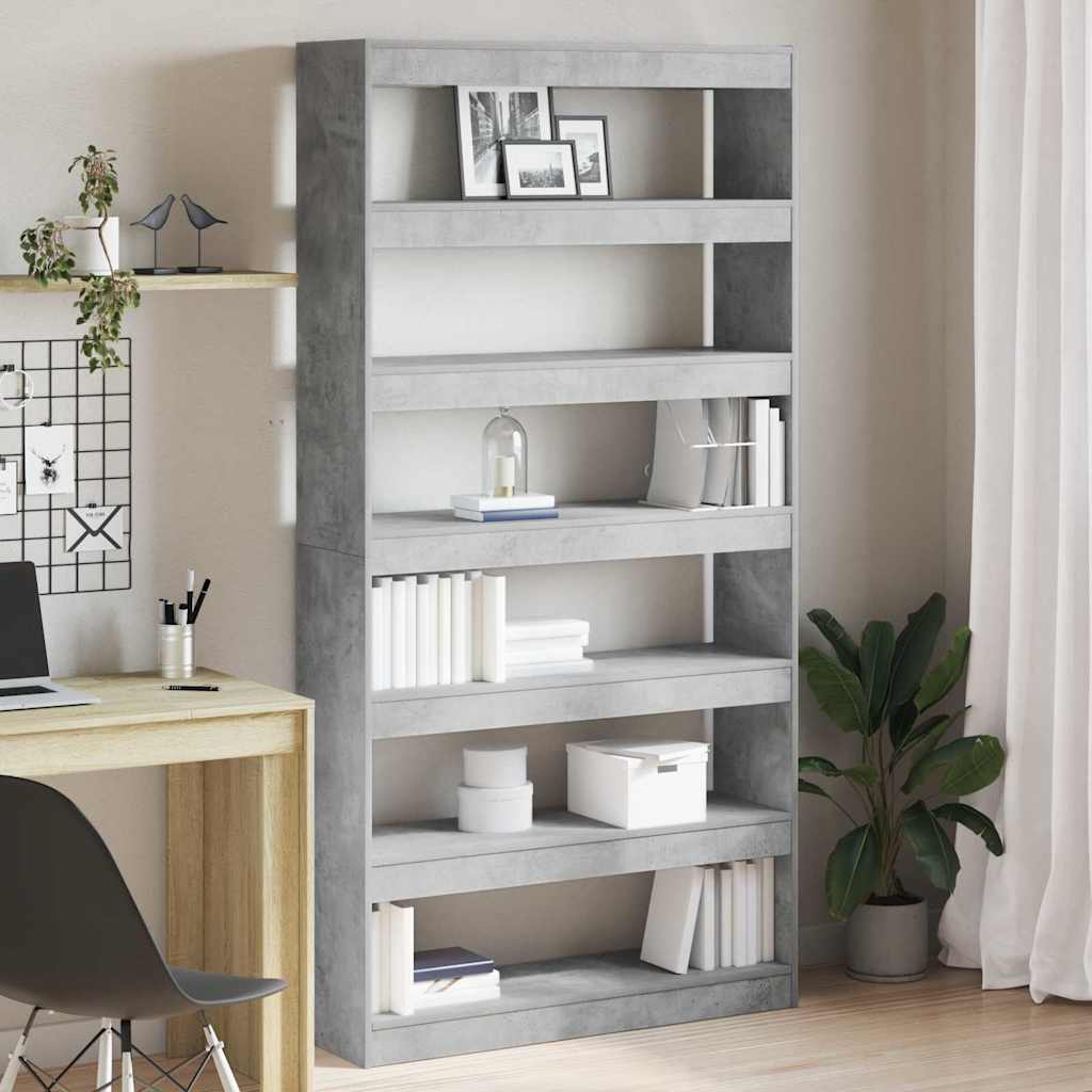 Bibliothèque Bois D'ingénierie 100 X 30 X 198 Cm