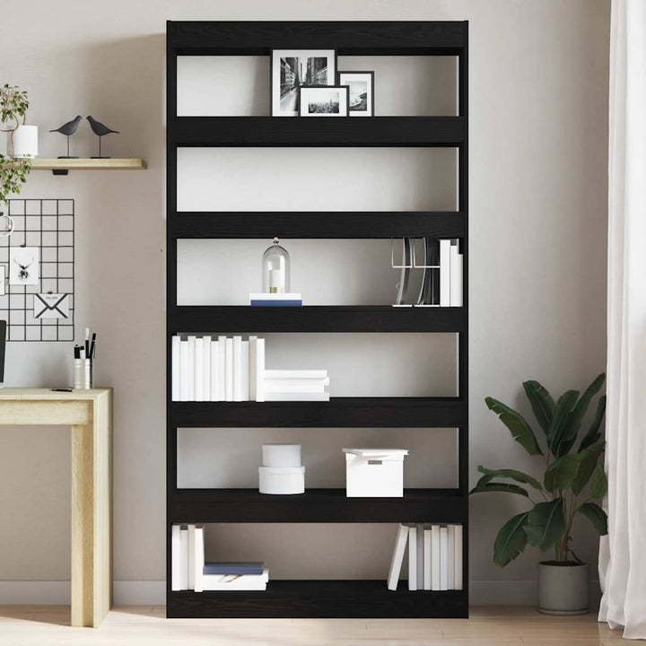 Bibliothèque Bois D'ingénierie 100 X 30 X 198 Cm