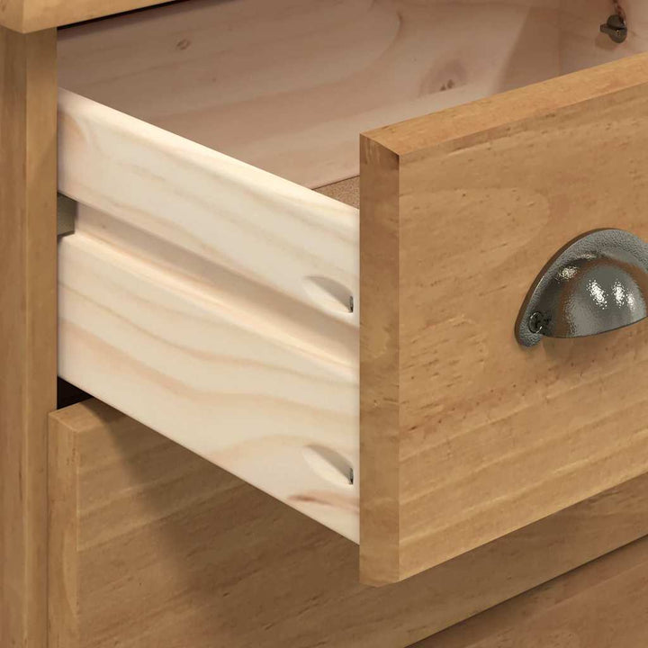 Commode 'Askim' 45,8X40X79 Cm Bois Massif Pin