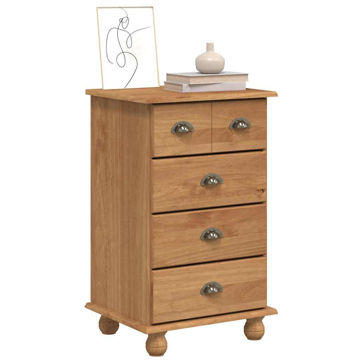 Commode 'Askim' 45,8X40X79 Cm Bois Massif Pin