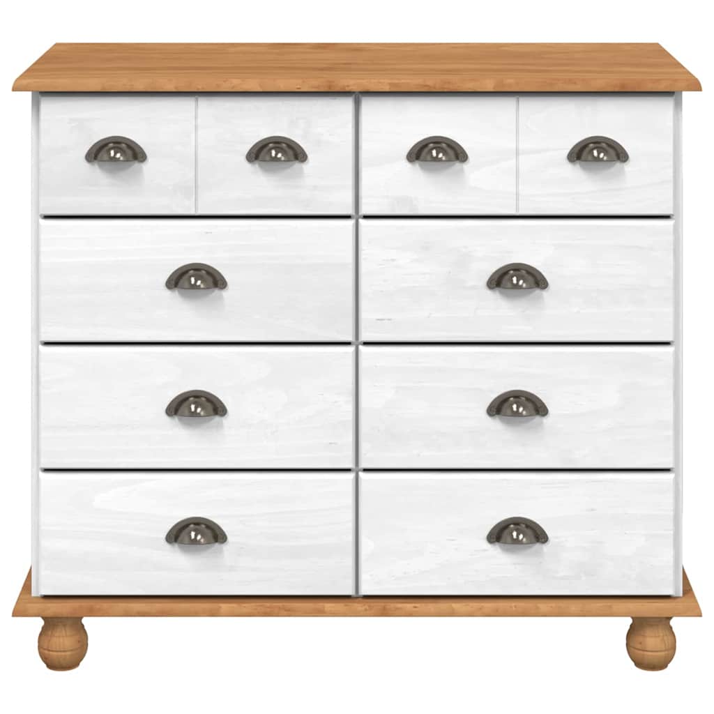 Commode 'Askim'he 91X40X79 Cm Bois De Pin Massif
