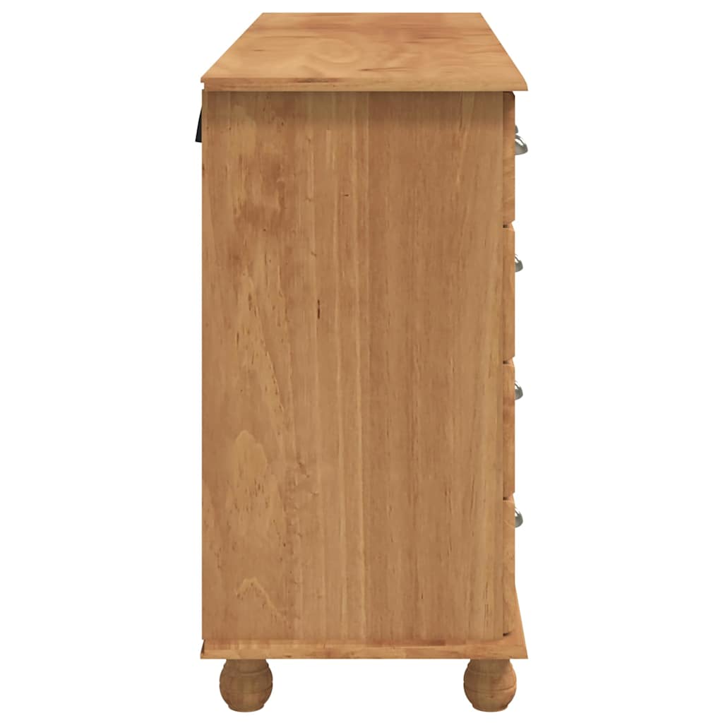 Commode &quot;Askim&quot; 79X40X133.5 Cm Bois Massif De Pin