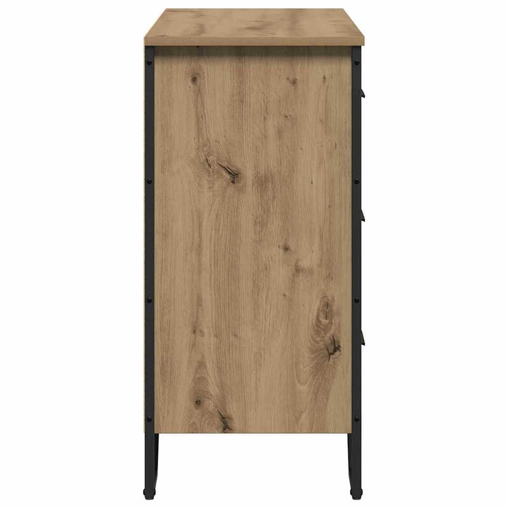 Commode 91X35.5X74.5 Cm Bois Reconstitué