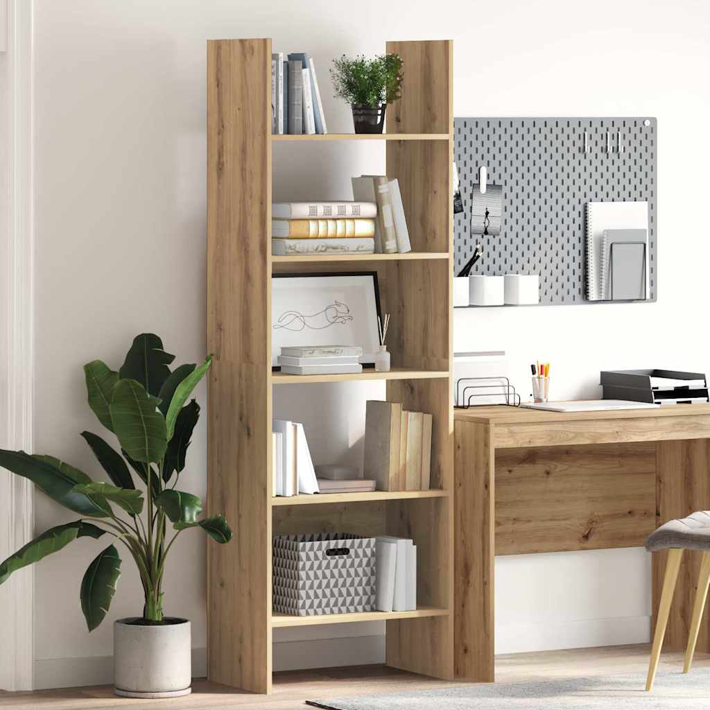 Bibliothèque 60 X 35 X 180 Cm Bois D'ingénierie