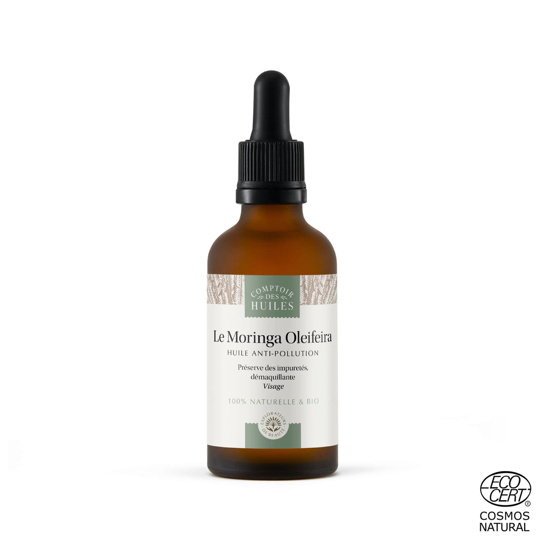 Huile de Moringa Bio – Éclat du Teint & Protection Naturelle | Soin Visage et Cheveux | 100/100 sur Yuka 🥕 - Wifna