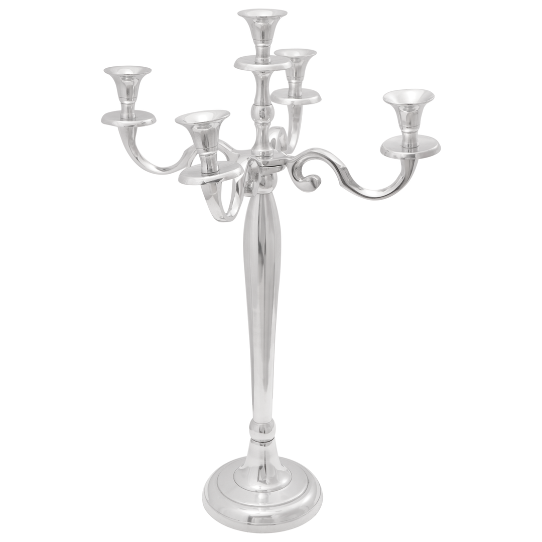 Bougeoir  Argent Aluminium