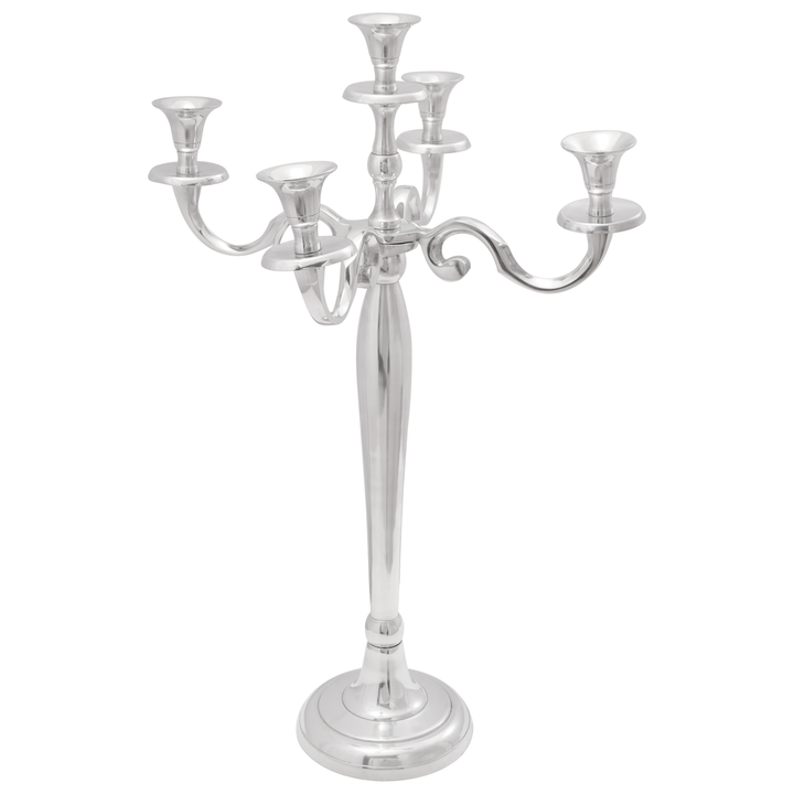 Bougeoir  Argent Aluminium