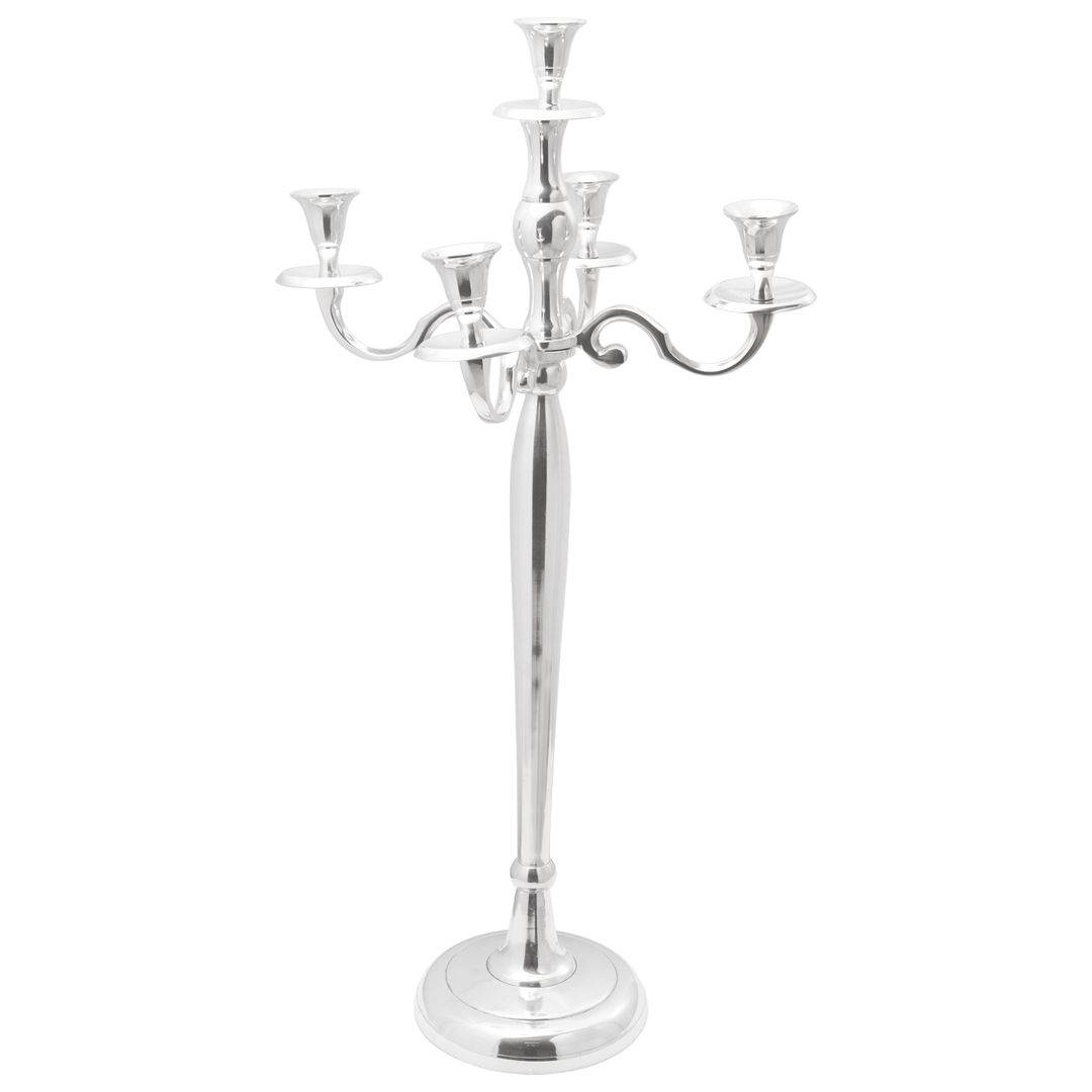 Bougeoir  Argent Aluminium
