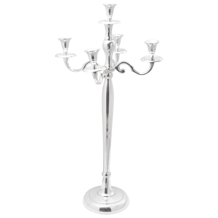 Bougeoir  Argent Aluminium