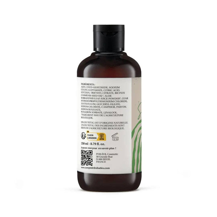 Shampooing Fortifiant à l’Huile de Ricin Bio – Croissance et Vitalité Naturelle des Cheveux