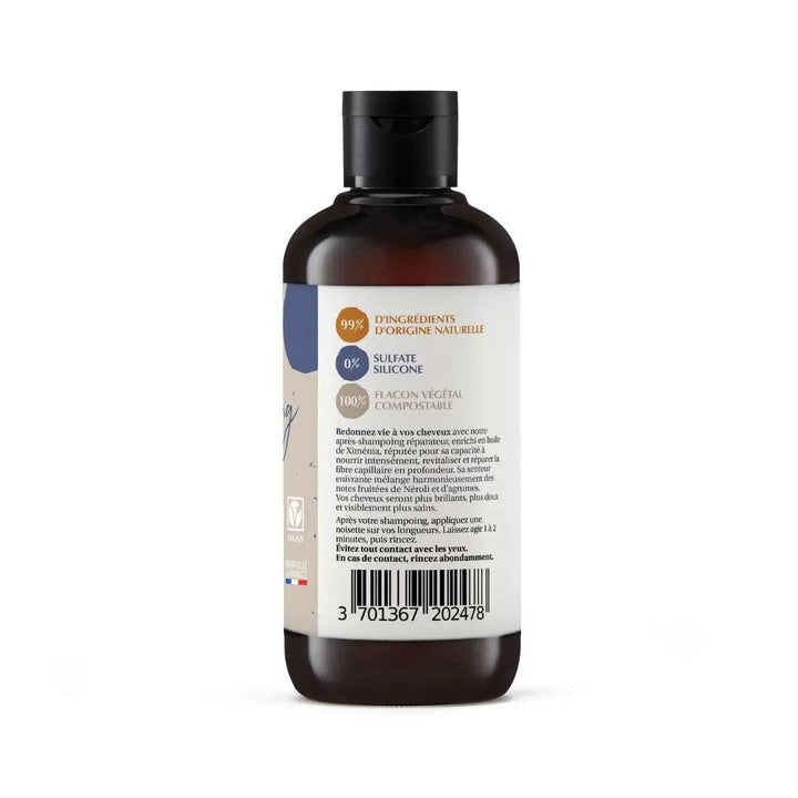 Après-Shampooing Réparateur à l’Huile de Ximenia Bio – Nutrition Intense et Brillance Naturelle