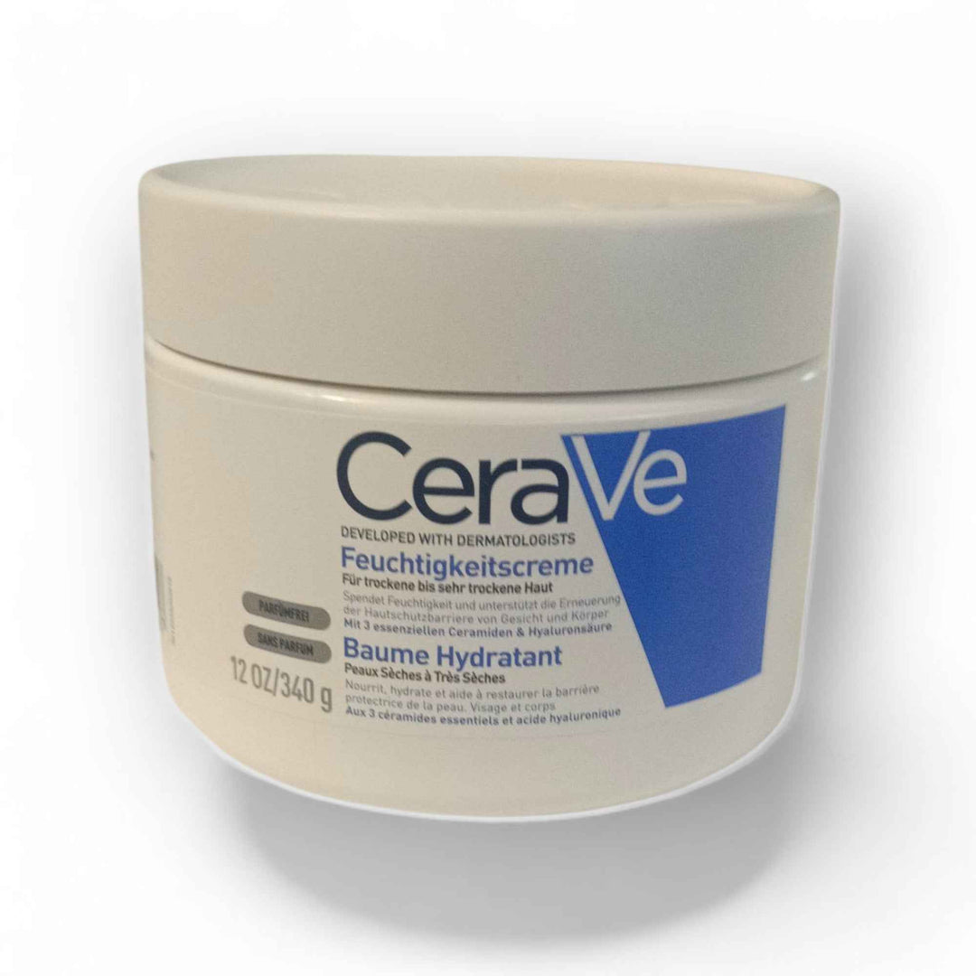 CeraVe Baume Hydratant – Soin Nourrissant Visage & Corps Peaux Sèches à Très Sèches 340g
