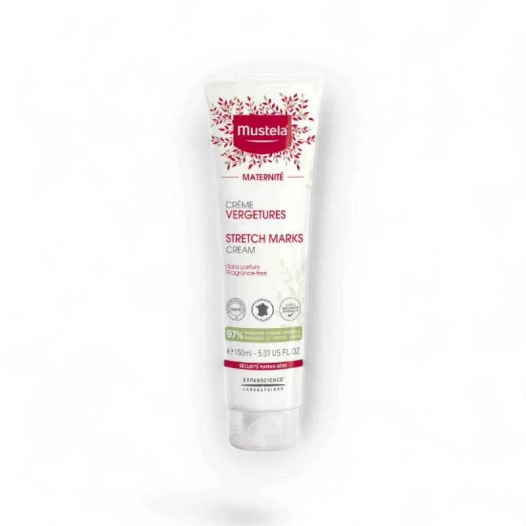 Mustela Maternité Crème Vergetures 3 en 1 – Anti-Vergetures Naturelle – 150 ml