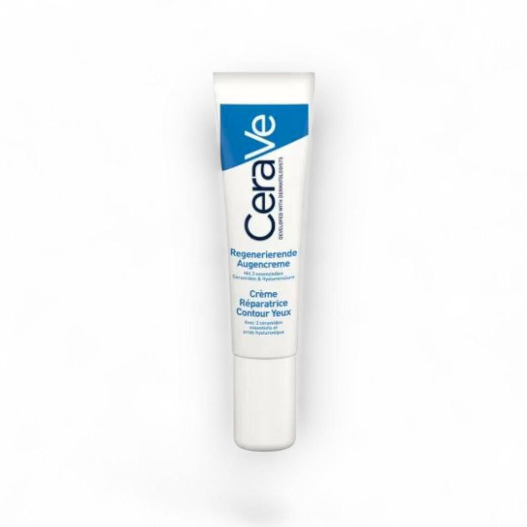 CeraVe Crème Réparatrice Contour des Yeux – Anti-Cernes & Anti-Poches à l’Acide Hyaluronique - Wifna