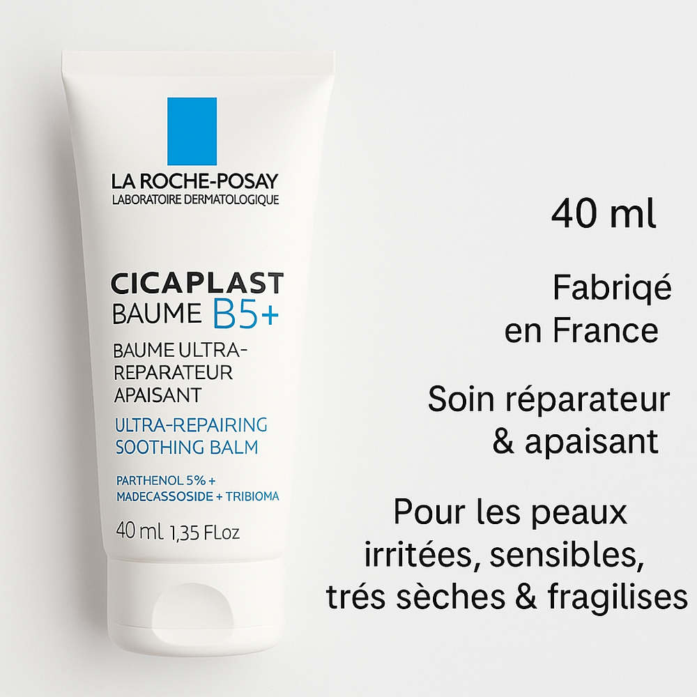 La Roche-Posay Cicaplast Baume B5+ – Baume Réparateur Apaisant Multi-usage 40 ml - Wifna