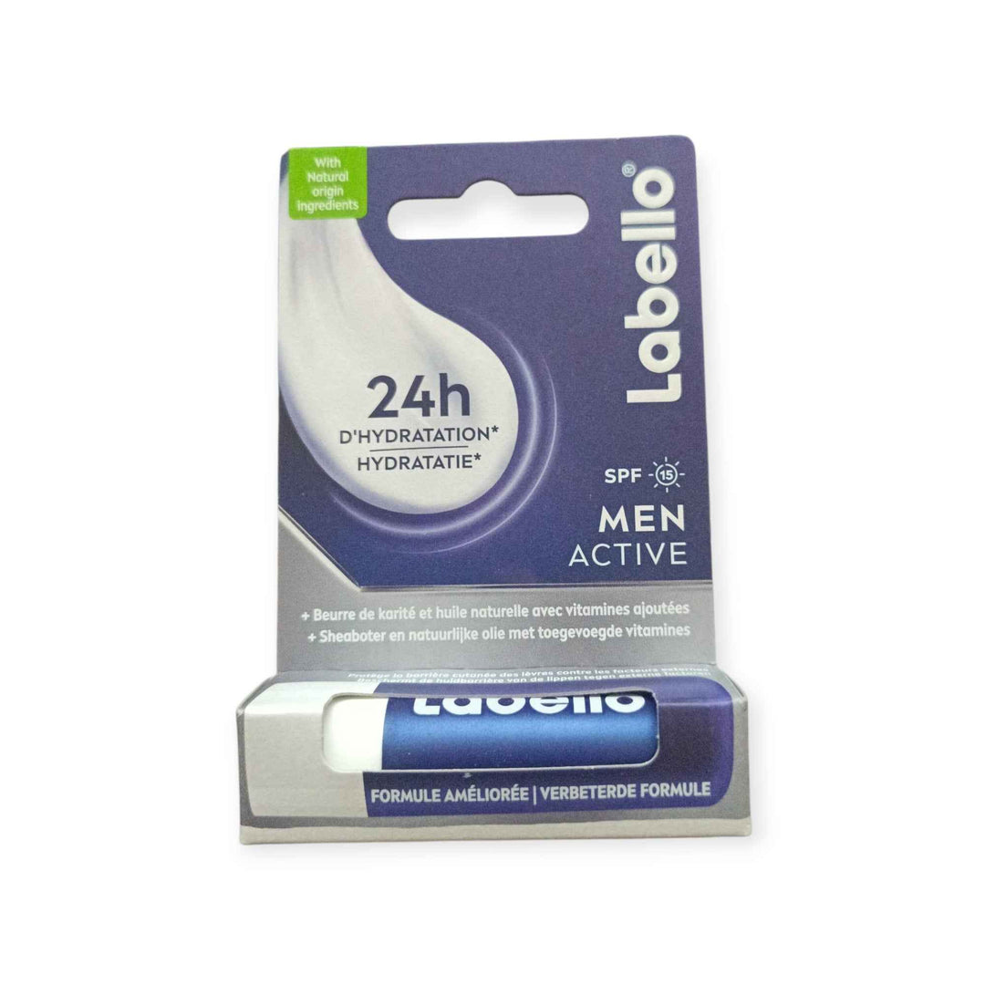 Labello Men Active Care – Soin des Lèvres