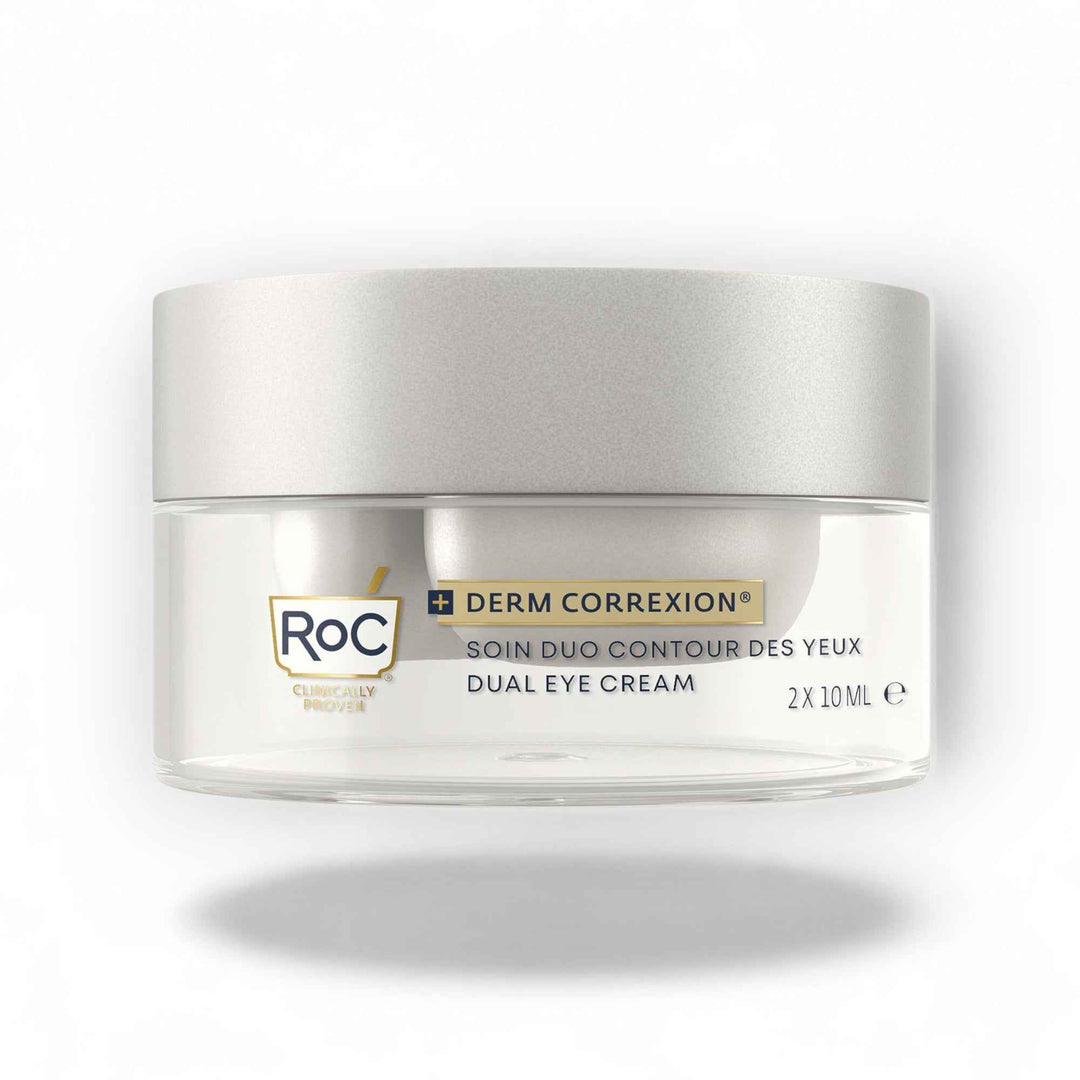 RoC Derm Correxion – Crème Yeux Double Action au Rétinol & Peptides – 2 x 10 ml