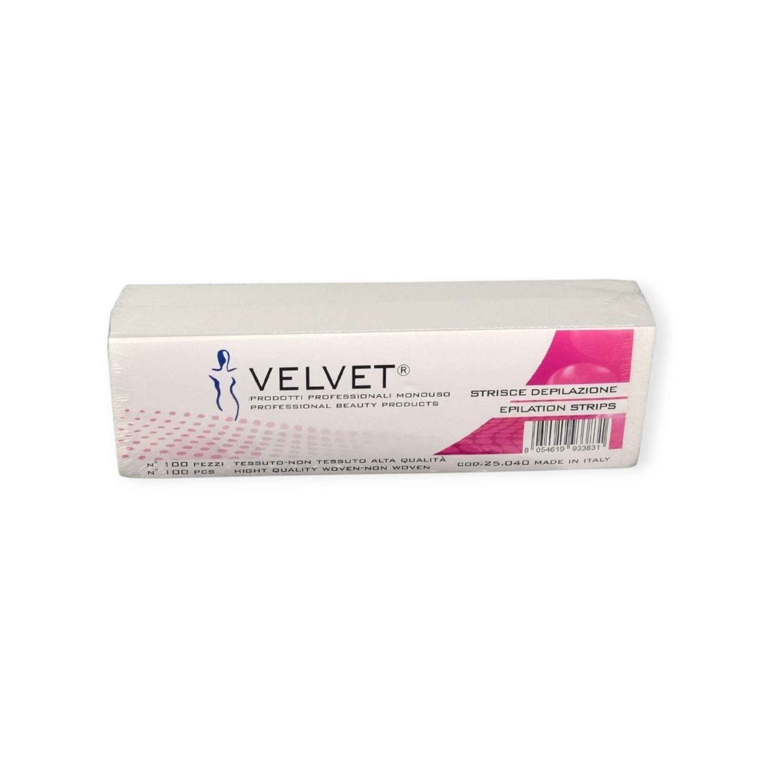 Velvet – Bandes de Dépilation Haute Qualité (100 pièces)