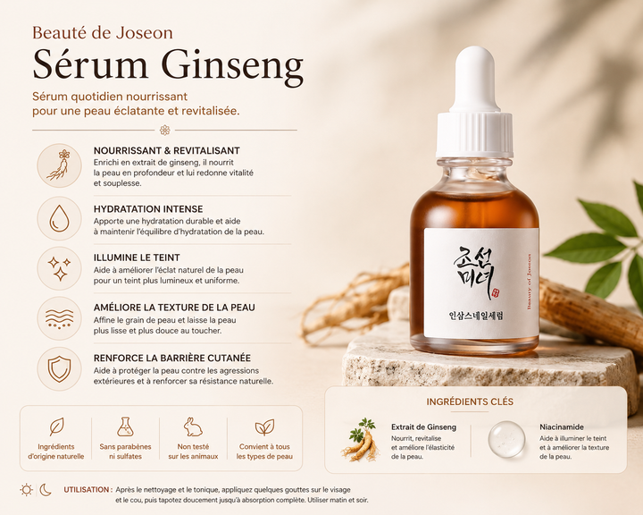 Beauty of Joseon Repair Serum | Ginseng + Snail Mucin 30ml