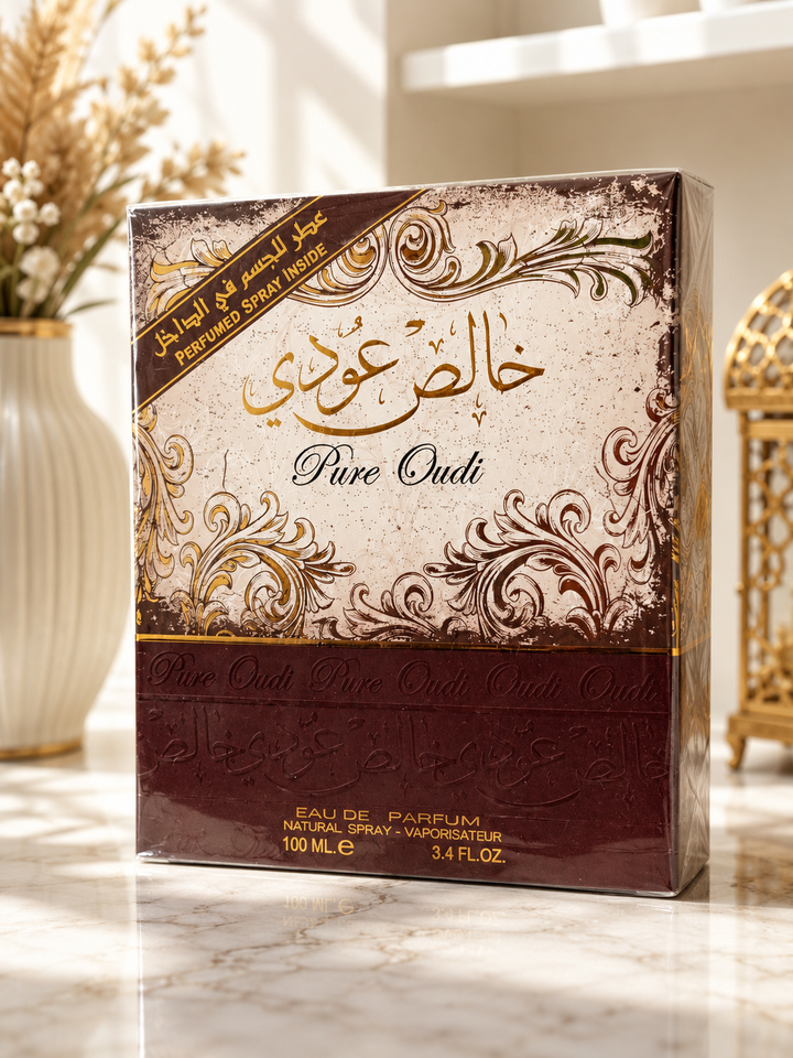 🪵 Pure Oudi – Coffret Parfum Eau de Parfum 100ml + Déodorant