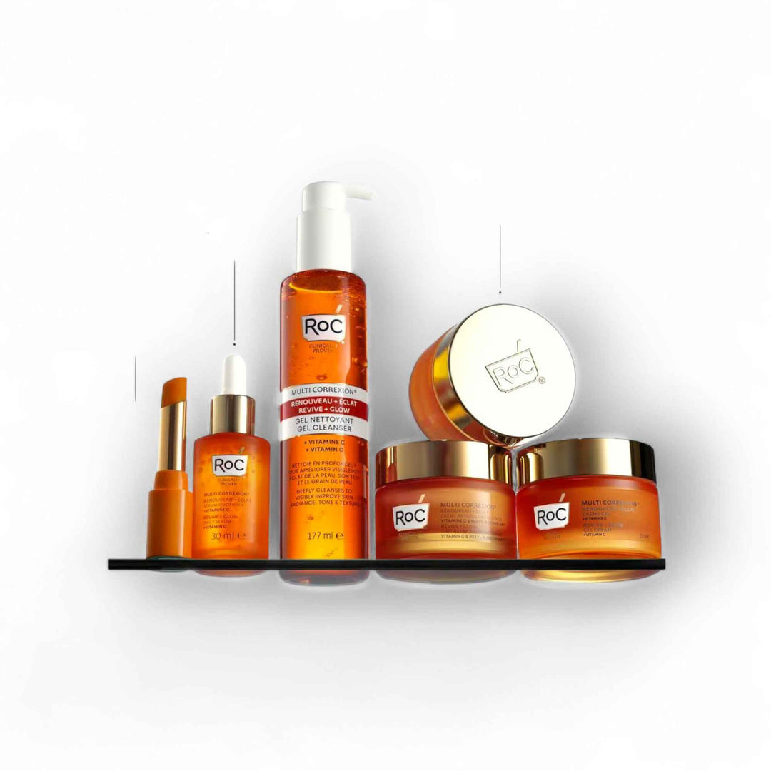 RoC Multi Correxion – Sérum Quotidien Renouveau + Éclat à la Vitamine C – 30 ml
