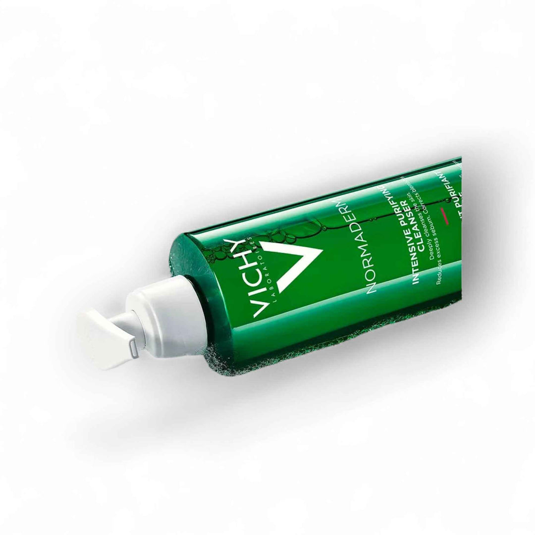 Vichy Normaderm – Gel Nettoyant Purifiant Intense à l’Acide Salicylique & Zinc – 400 ml