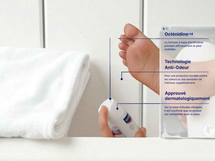 Déodorant pieds Hansaplast Silver Active