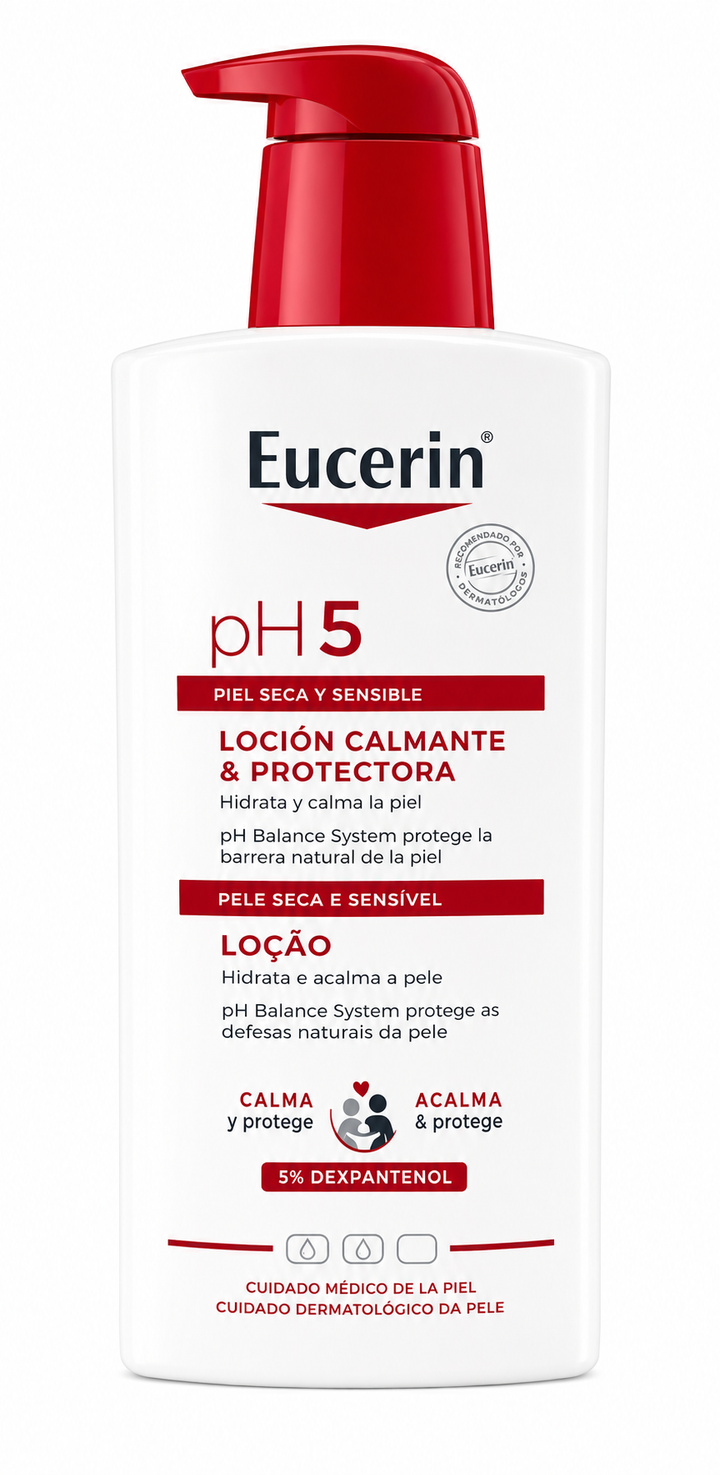 Eucerin pH5 Lotion Calmante &amp; Protectrice – Peaux Sèches et Sensibles – 400 ml
