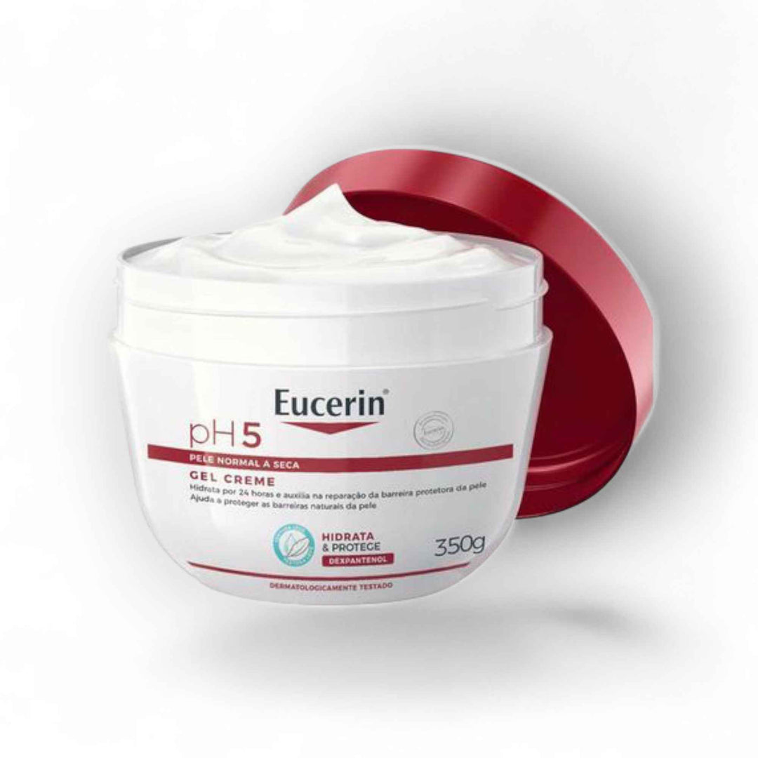 Eucerin pH5 Light Gel Cream – Peaux Sèches & Sensibles – Hydratation Intense & Protection – 350 ml