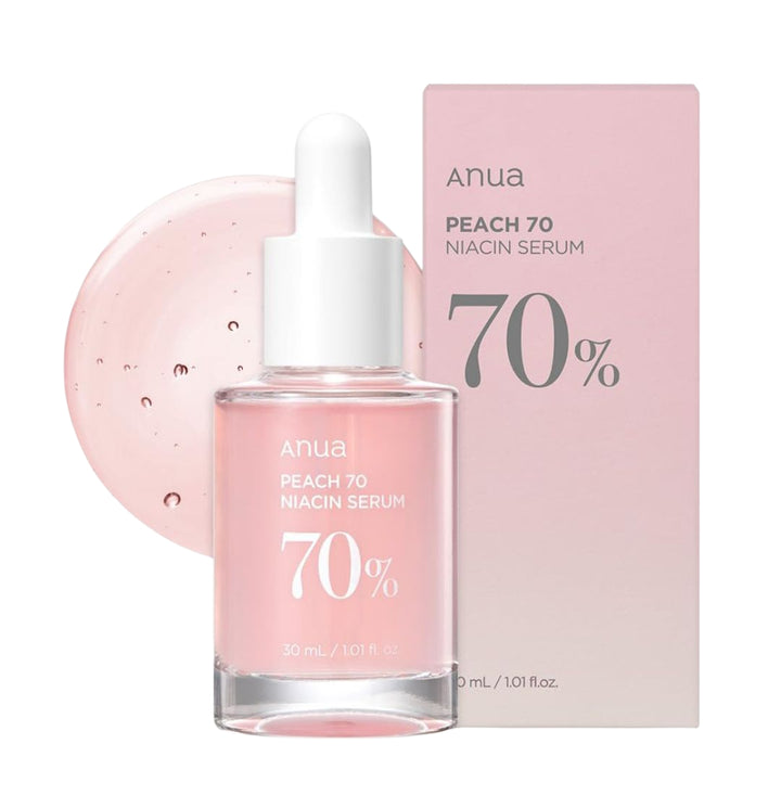 Anua – Sérum Éclat Pêche 70% à la Niacinamide – 30 ml